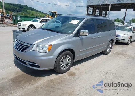 2014 Chrysler Town & Country Touring-L из США, поврежденный, VIN 2C4RC1CG3ER188751